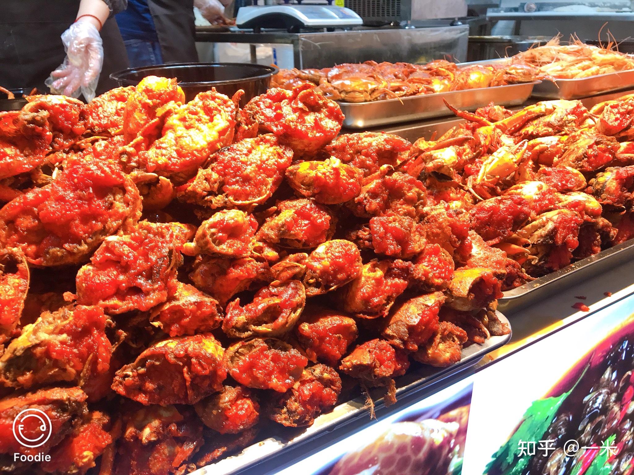 长沙坡子街美食街进门右手边的三码头嗦螺孟加拉膏蟹是黑店