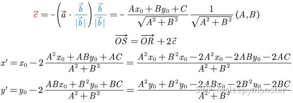 点关于直线/平面的对称点 - 知乎