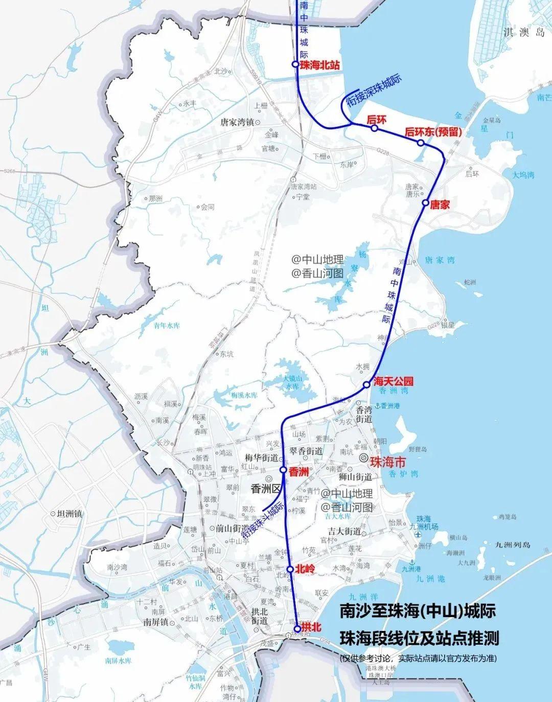 珠海地铁 线路图图片