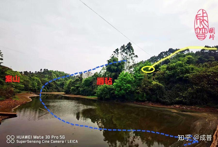 成普大师猛虎跳涧形罗星塞水口