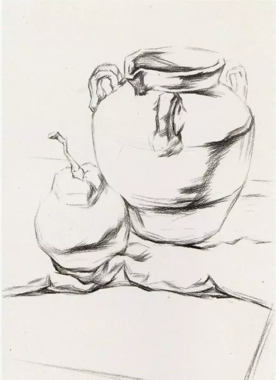 素描入门素描小组合绘画步骤解析