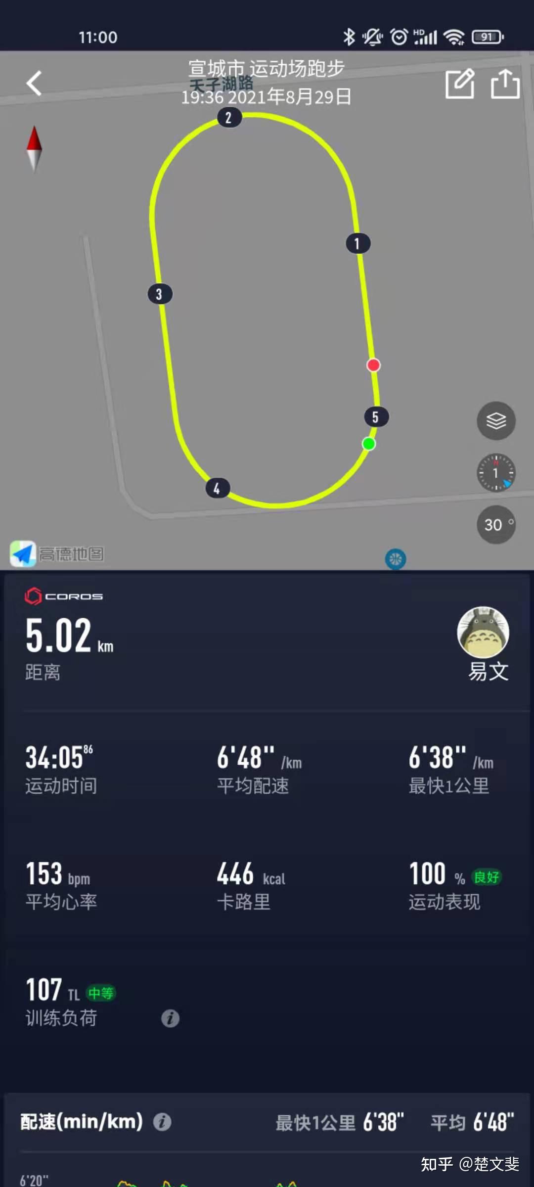 華米gtr2跑步體驗