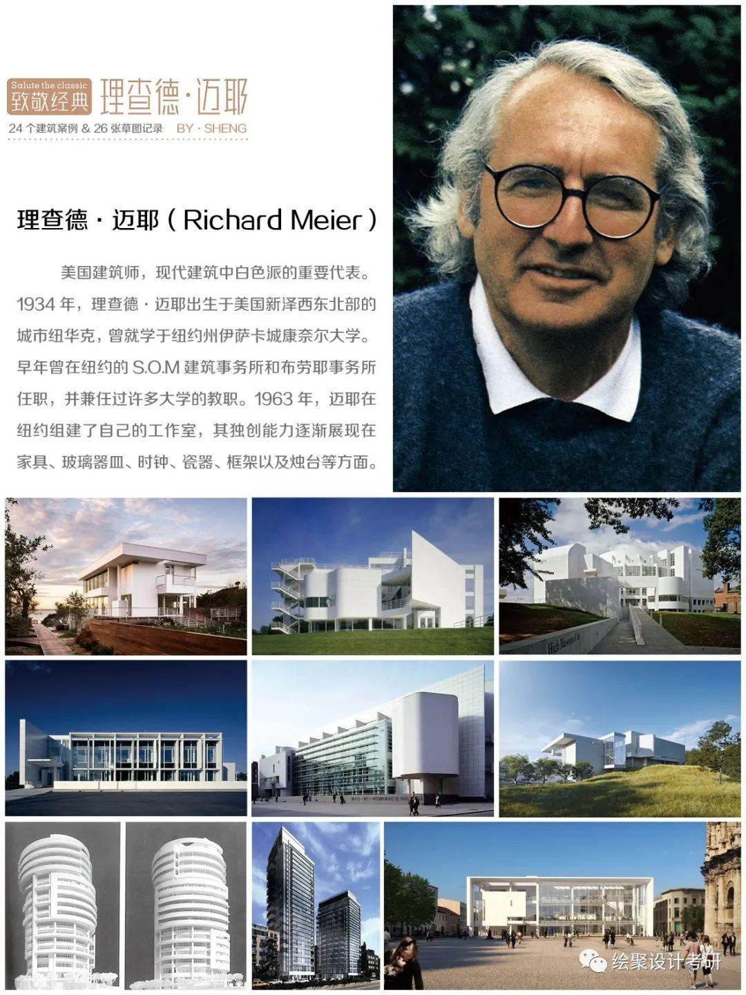 致敬经典|建筑手绘草图—理查德·迈耶 - 知乎