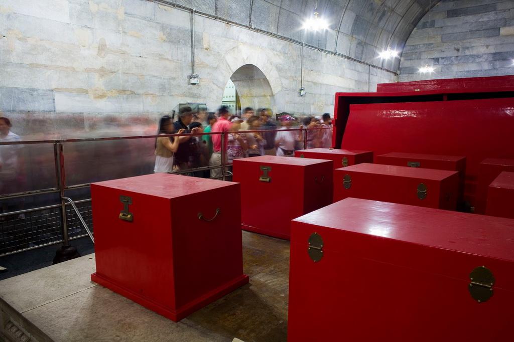 [图说]古今影像大明十三陵－－十五，明神宗万历帝朱翊钧定陵之开放的皇陵-明十三陵背后的帝王传奇