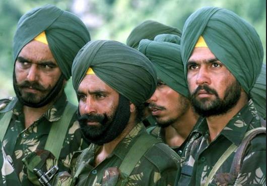 从锡克教士兵的头巾看今日的印度军队 知乎