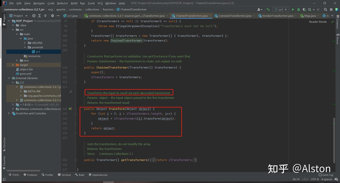 Java反序列化安全 - ysoserial commons collections 1 - 知乎