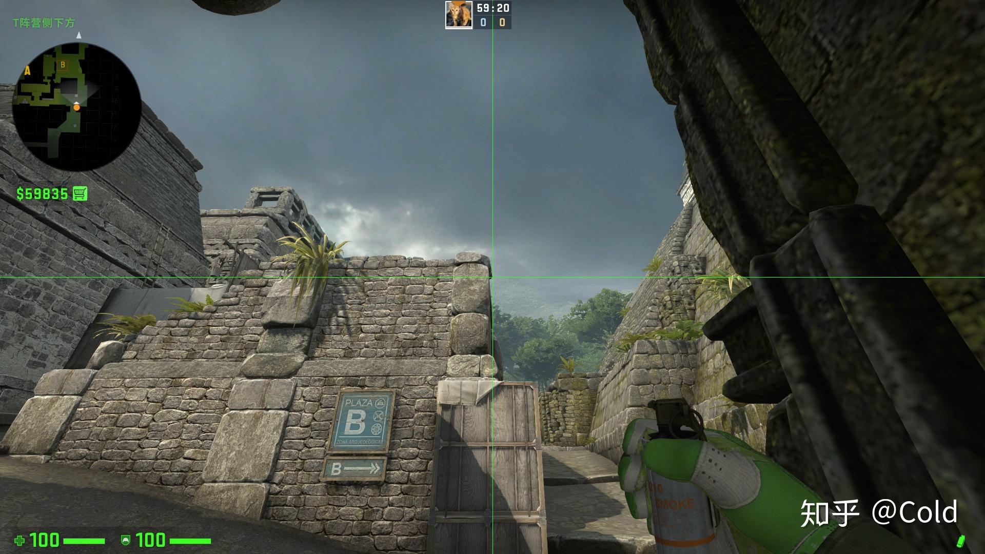 csgo大行动新图远古遗迹攻防思路