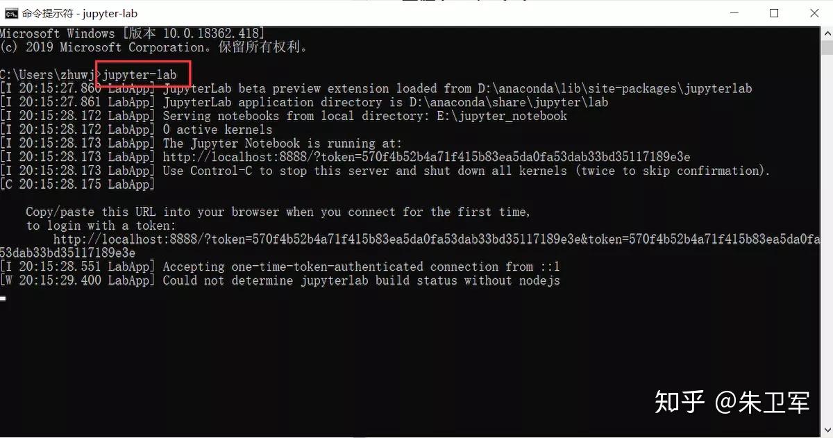 Jupyterlab notebook 
