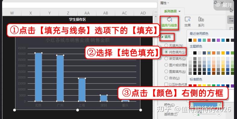 EXCEL 图标美化 - 知乎
