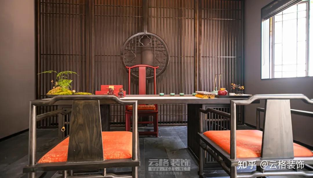 杭州工装 |禅意茶韵 x 古典美学· 中式餐饮会所案例 - 知乎