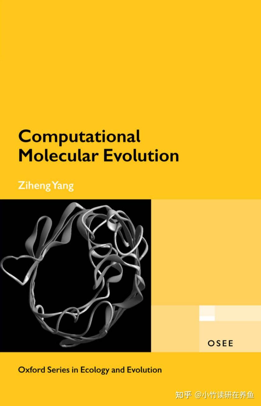 好书分享 | 01 经典教材《计算分子演化》《Computational molecular evolution》 - 知乎