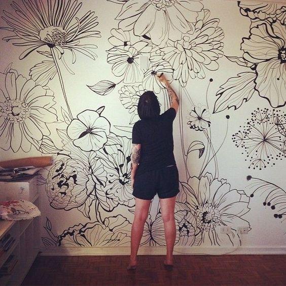 老老实实当个白墙多无聊有趣的墙绘万里挑一