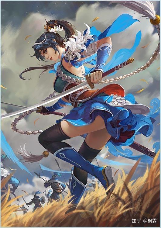 三国杀——王异(武将图集) - 知乎