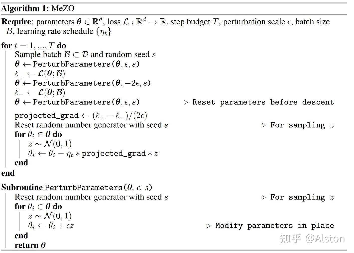 Fine tuning language models with just forward passes 