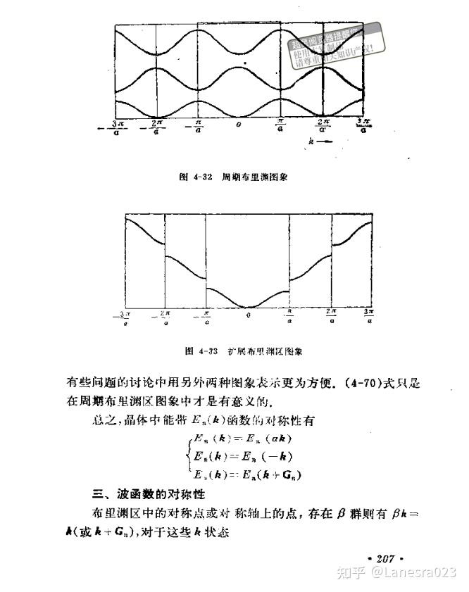 简约波矢和自由电子波矢的辨析
