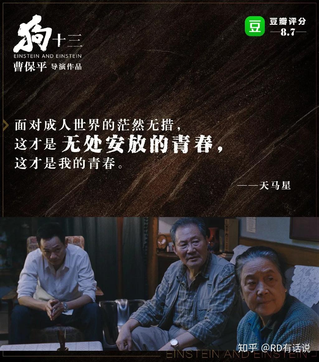 《狗十三》海报文案,太扎心了吧!