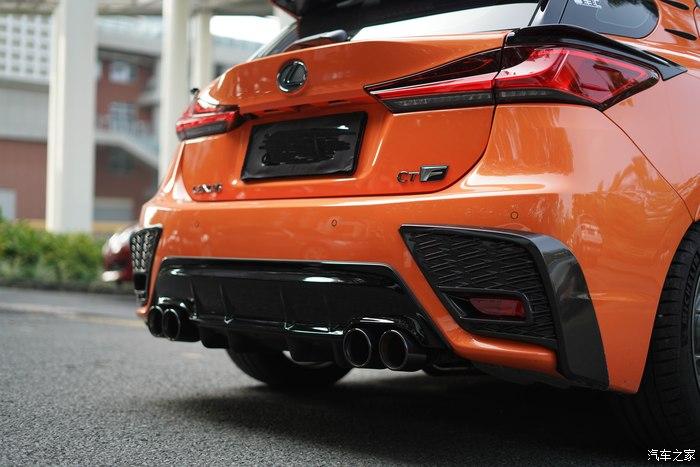 给生活添一道绚丽的色彩记我的lexusct200hfsport炙热橙双拼