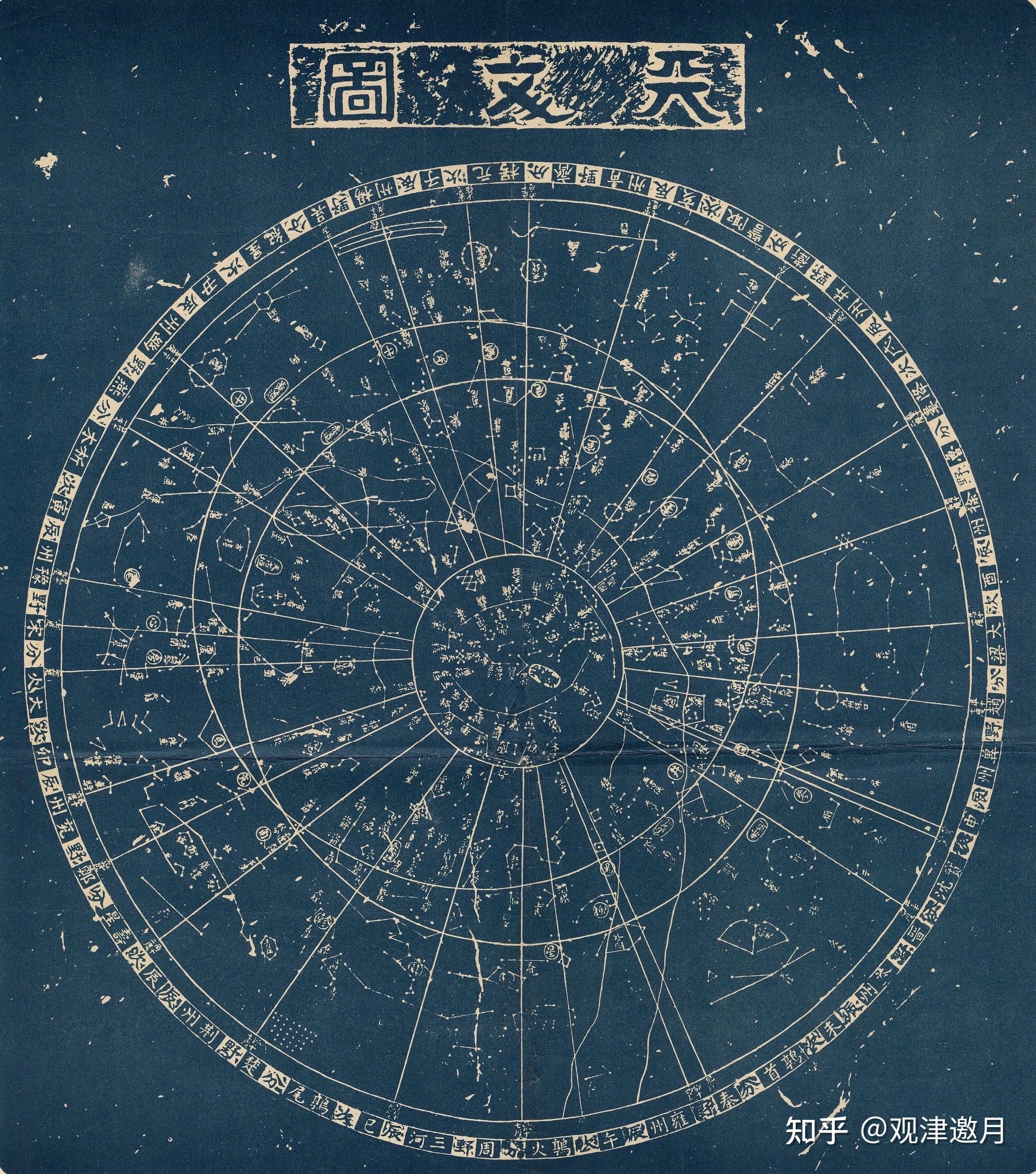【古星图】(北宋)黄裳《苏州石刻天文图》 - 知乎