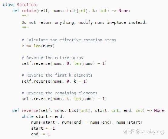 Leetcode 189. Rotate Array - 知乎