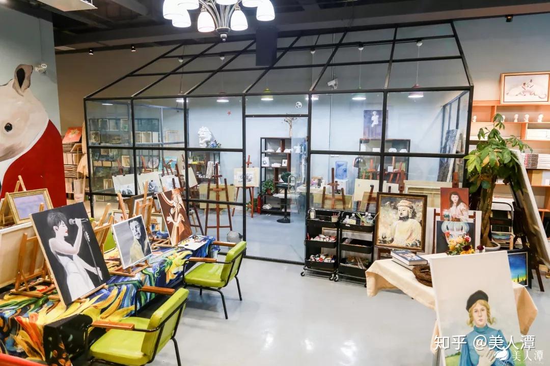 探店丨遇见提香自助画馆为你偷得浮生半日闲