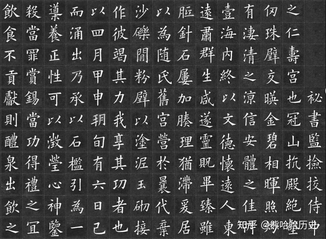 十大楷书名帖有哪些 - 知乎