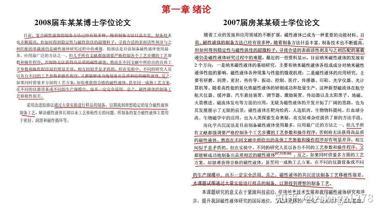 原院长车某心教授博士学位论文涉嫌抄袭他人已公开发表的硕士学位论文