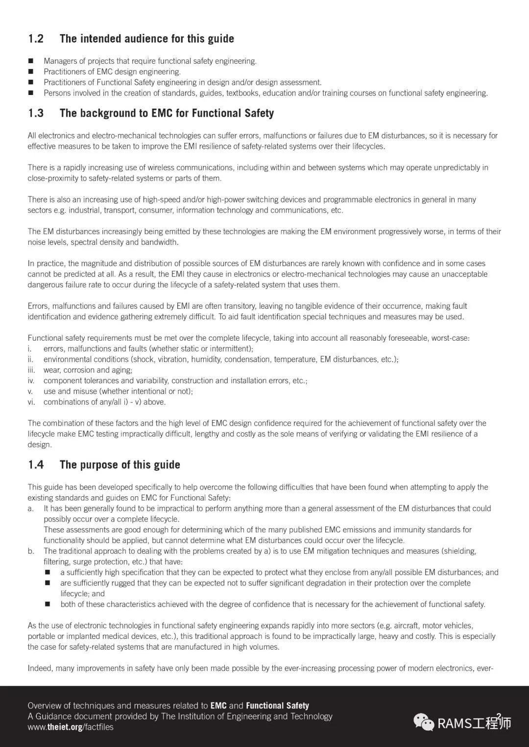 Techniques and measures related to EMC for Functional Safety - 知乎