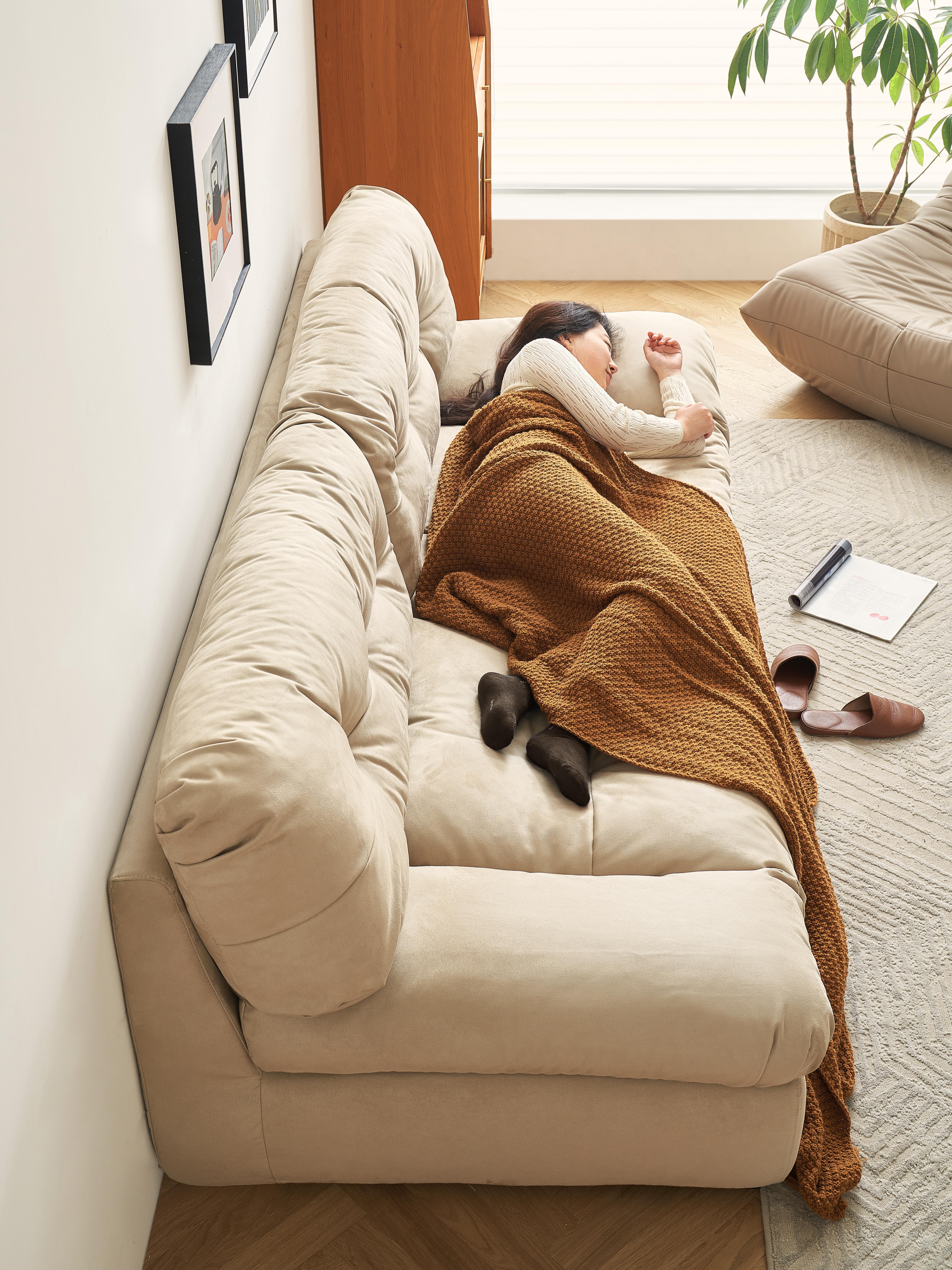 超软乎的沙发可躺可坐一眼沦陷