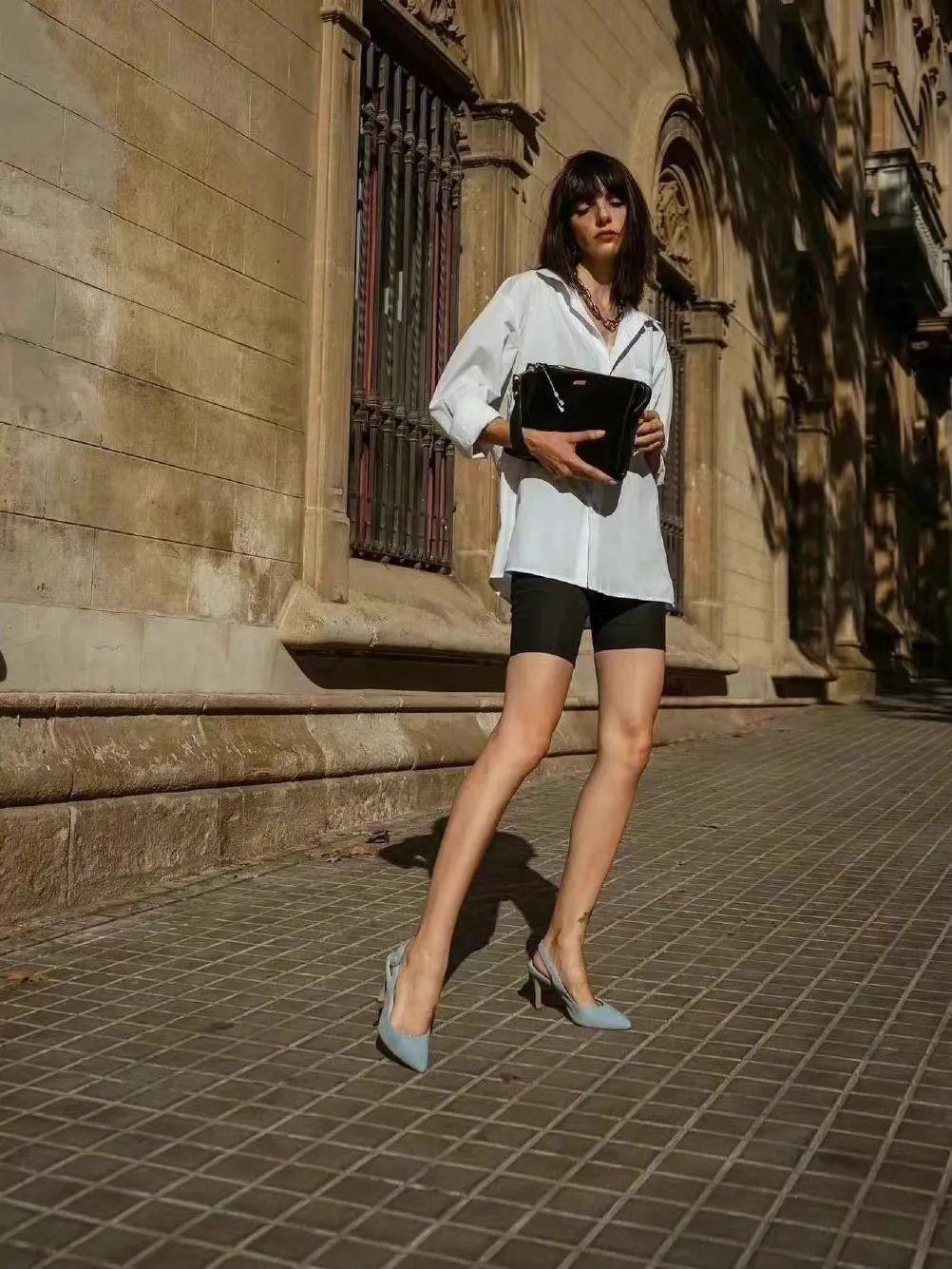 pazhalabi法式颓废的极简穿搭风