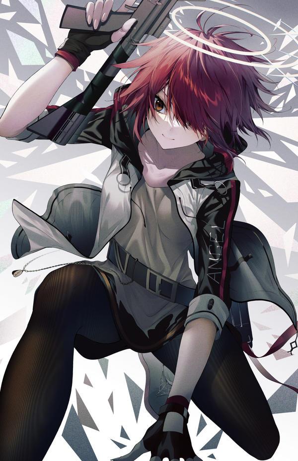 《明日方舟》能天使壁纸合辑 把衣服穿好哦~不然会着凉的! - 知乎