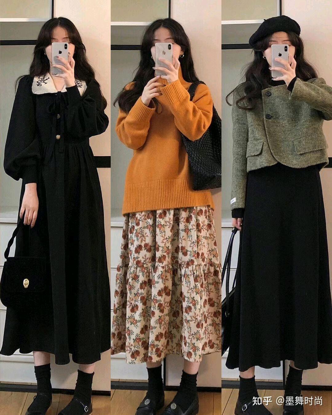 秋天慵懒风不露腿穿搭,减龄时髦,每一套都好看