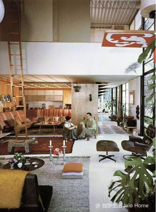 设计出伊姆斯椅的夫妇把家设计成这样