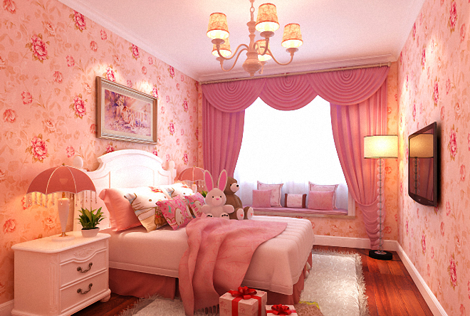 小女生房间装修设计风格房间装修注意事项
