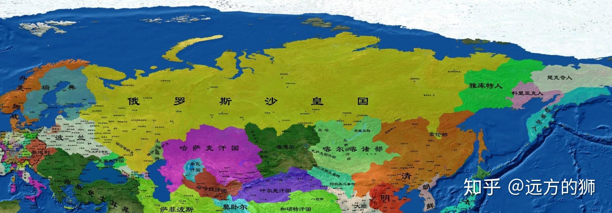 叶卡捷琳娜大帝统治末期,俄国人才又继续向东进军,吞并了楚科奇半岛