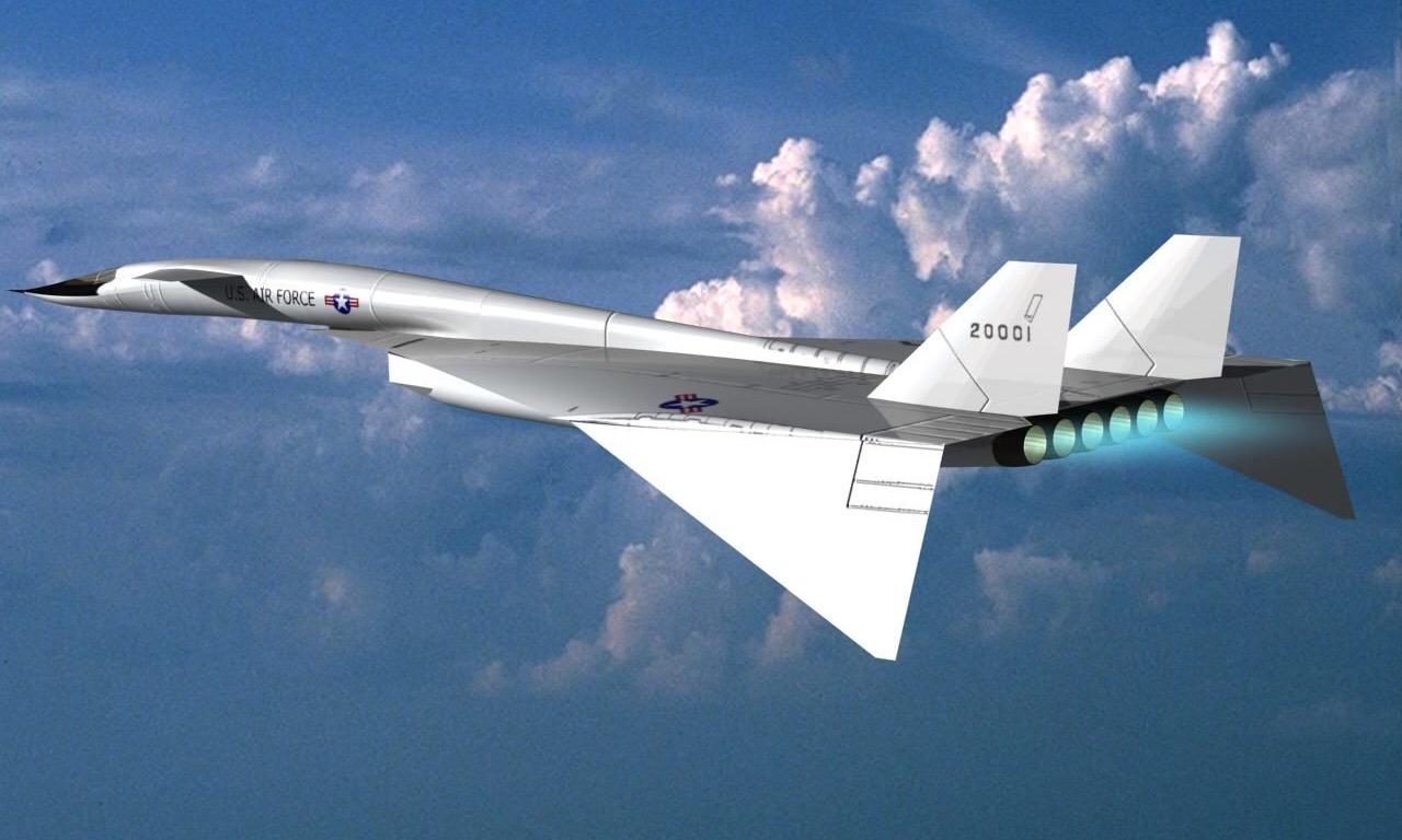 第一反应想到的就是 (奇葩的在后面) 【xb-70"瓦尔基里"轰炸机】 这是