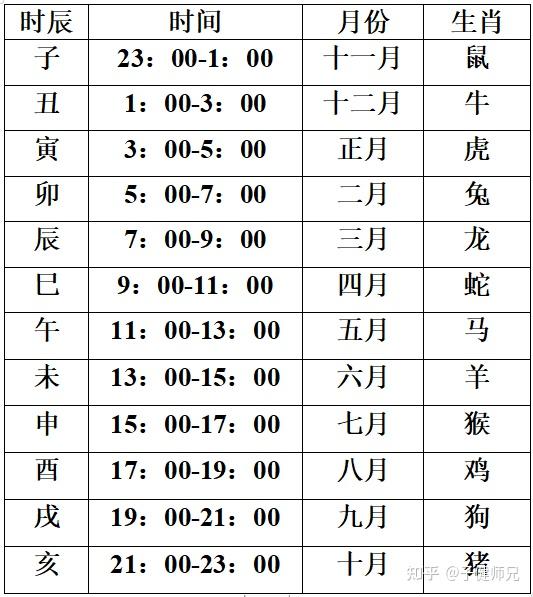 第五节 十二地支 - 知乎