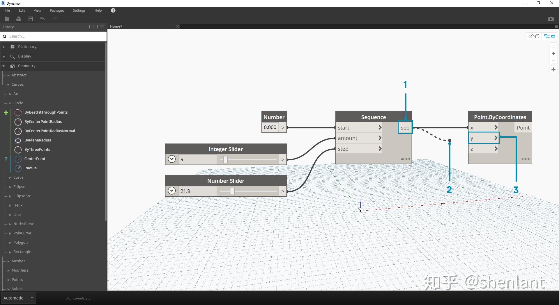 dynamo入门第三章剖析可视化编程二线路