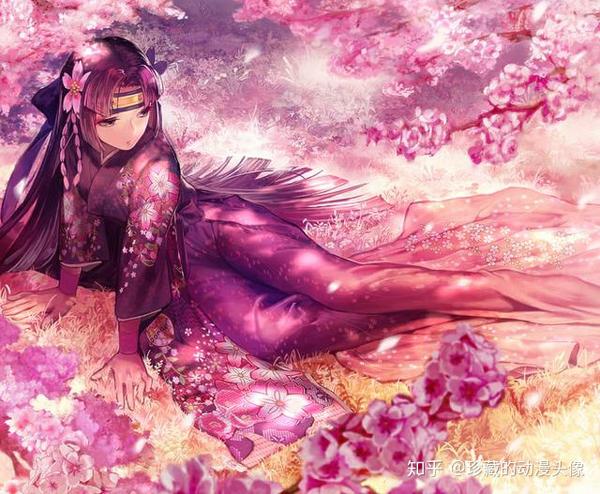 二次元精美和风壁纸 美轮美奂 气质十足的小姑娘 真漂亮 知乎