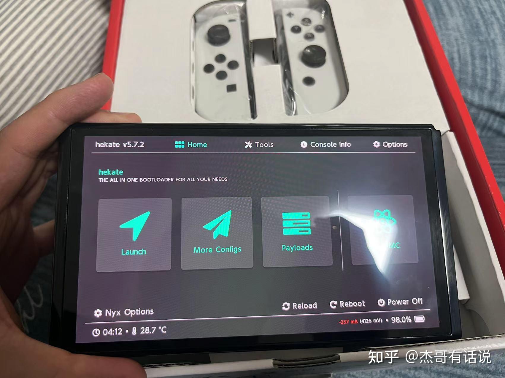 switch oled破解,随拍一台oled拆emmc改机流程 - 知乎