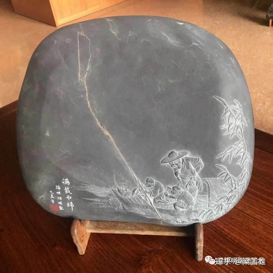 不同端砚题材中的秀丽风光——细赏风景人物之美 - 知乎