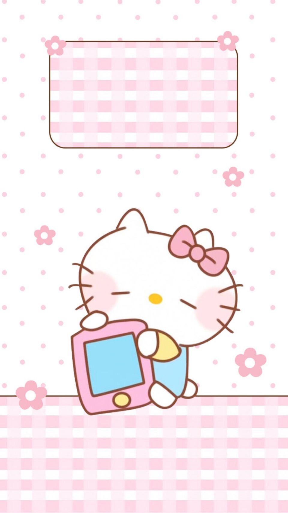 手机壁纸丨三丽鸥hellokitty凯蒂猫高清无水印卡通动漫可爱