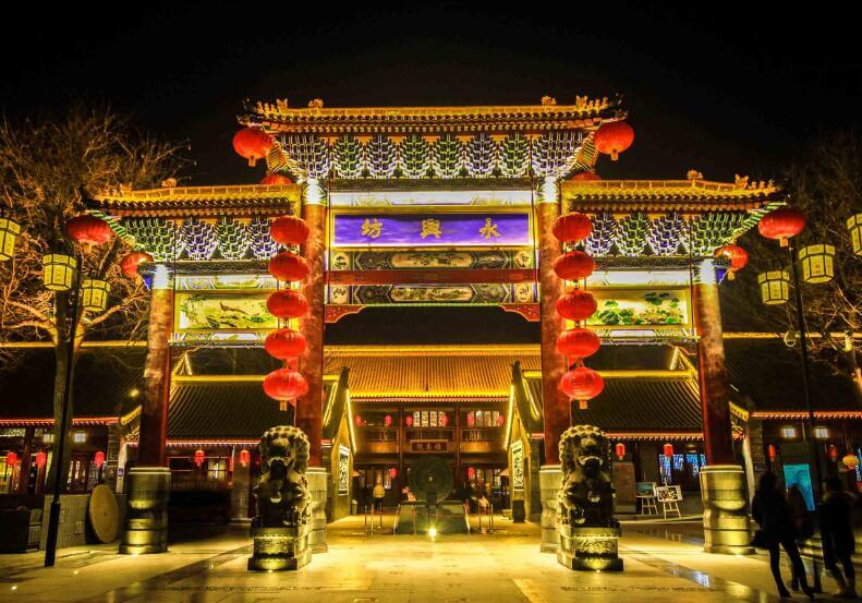 永兴坊是位于西安市新城区小东门里面