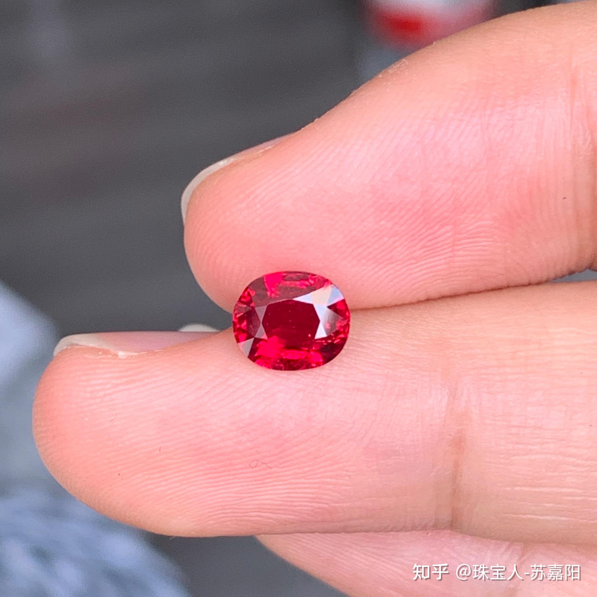 缅甸红宝石强荧光(缅甸红宝石颜色分类)