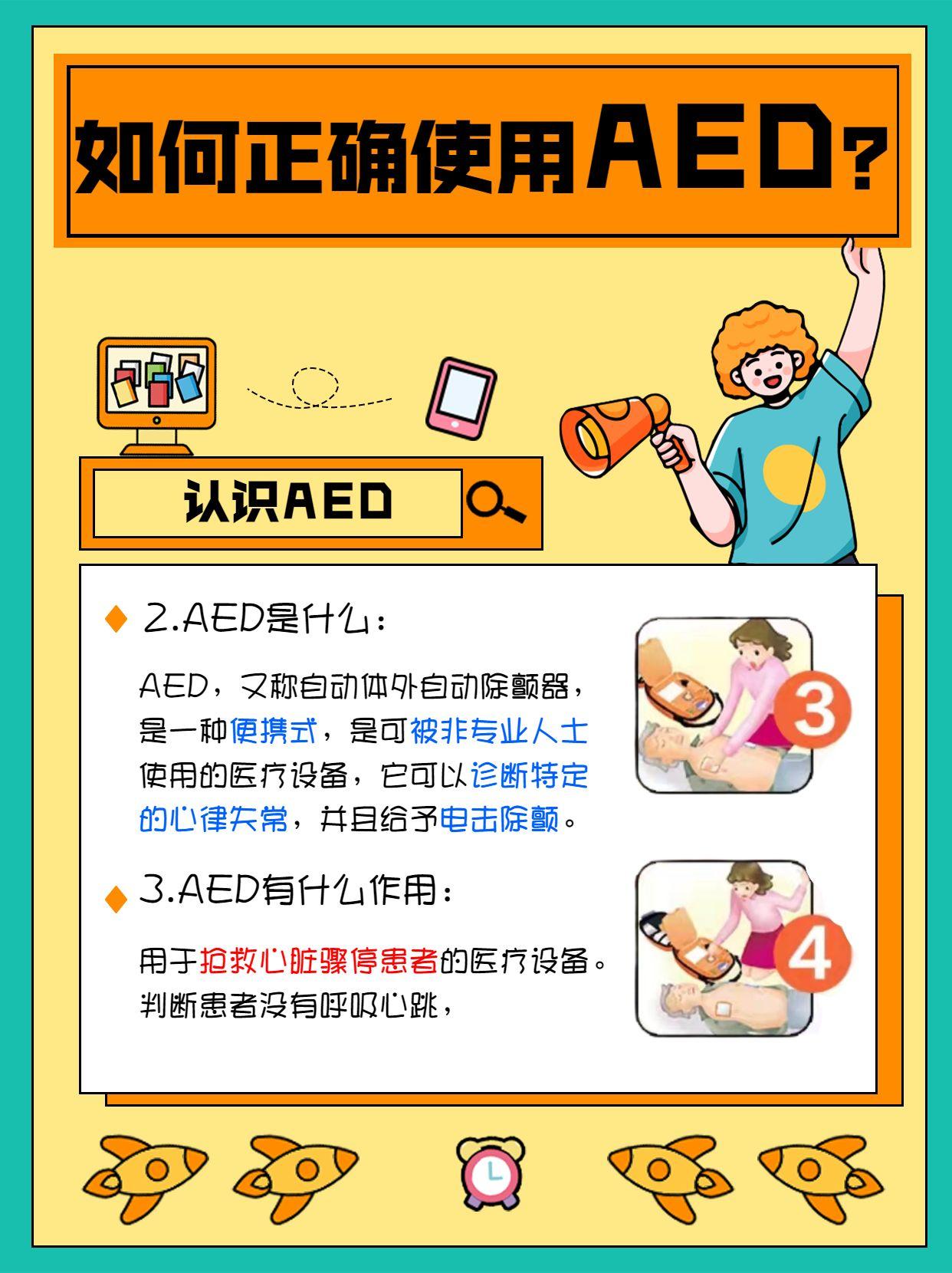 急救篇｜你还不知道如何正确使用Aed吗？Aed的正确用法！ - 知乎