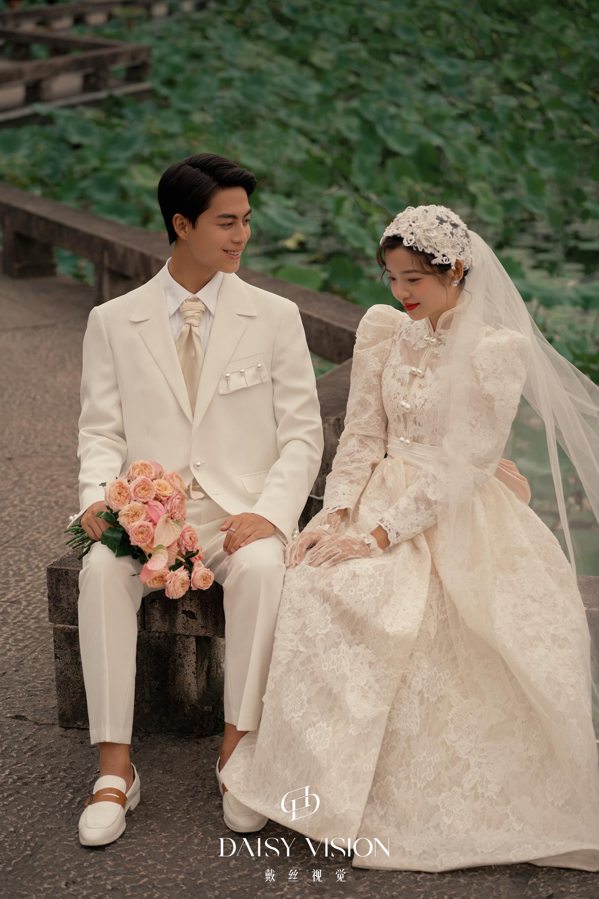 为了拍婚纱照我做了多少努力