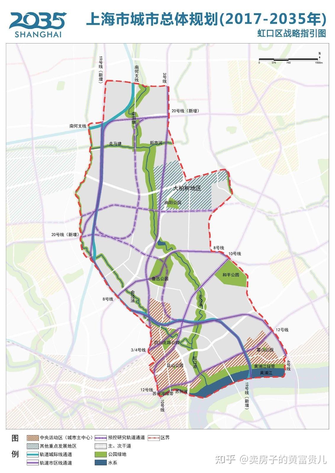 收藏上海2035遠景規劃指引圖高清圖集註文末附送上海2030地鐵規劃圖