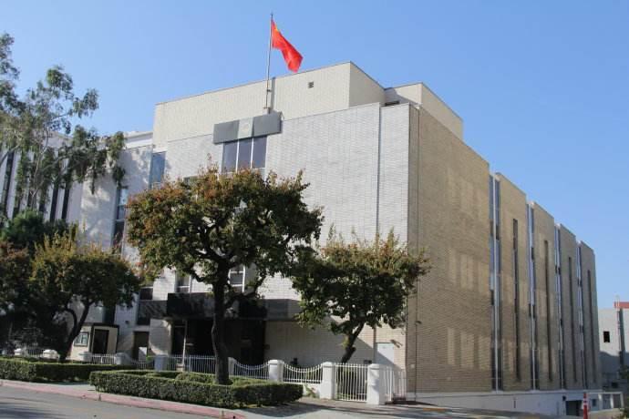 中国驻洛杉矶总领事馆图片