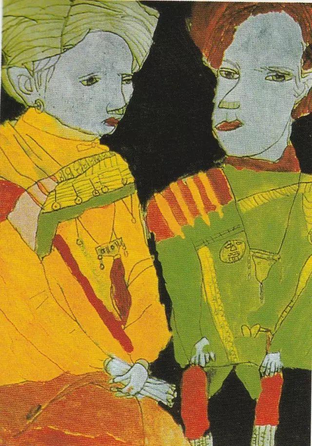 老潘,一个中央美院毕业多年的硕士,中央美院任课教师,一个秃了头的