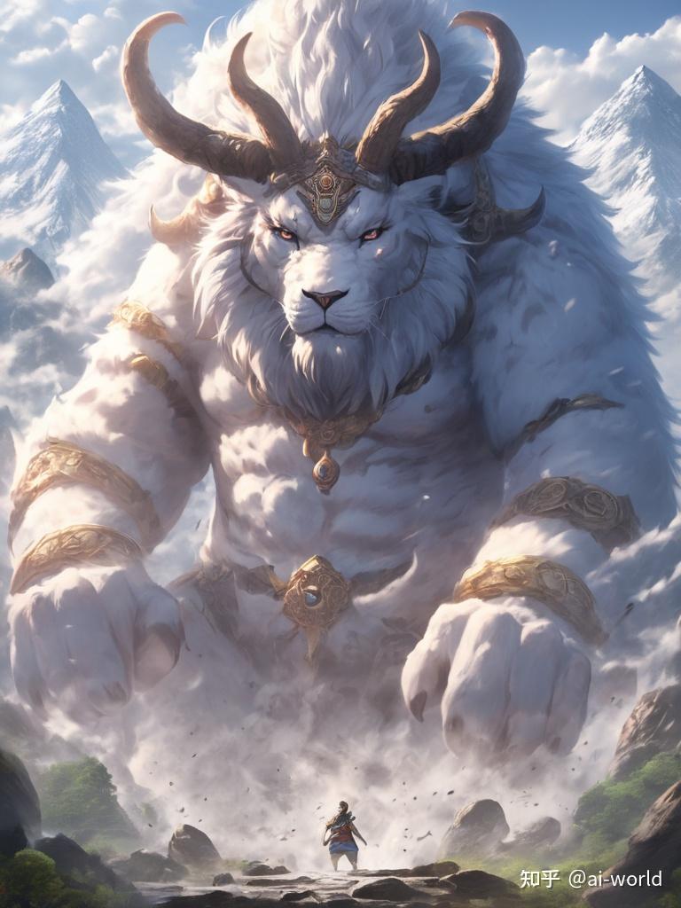 【ai绘画】山海经—神兽篇