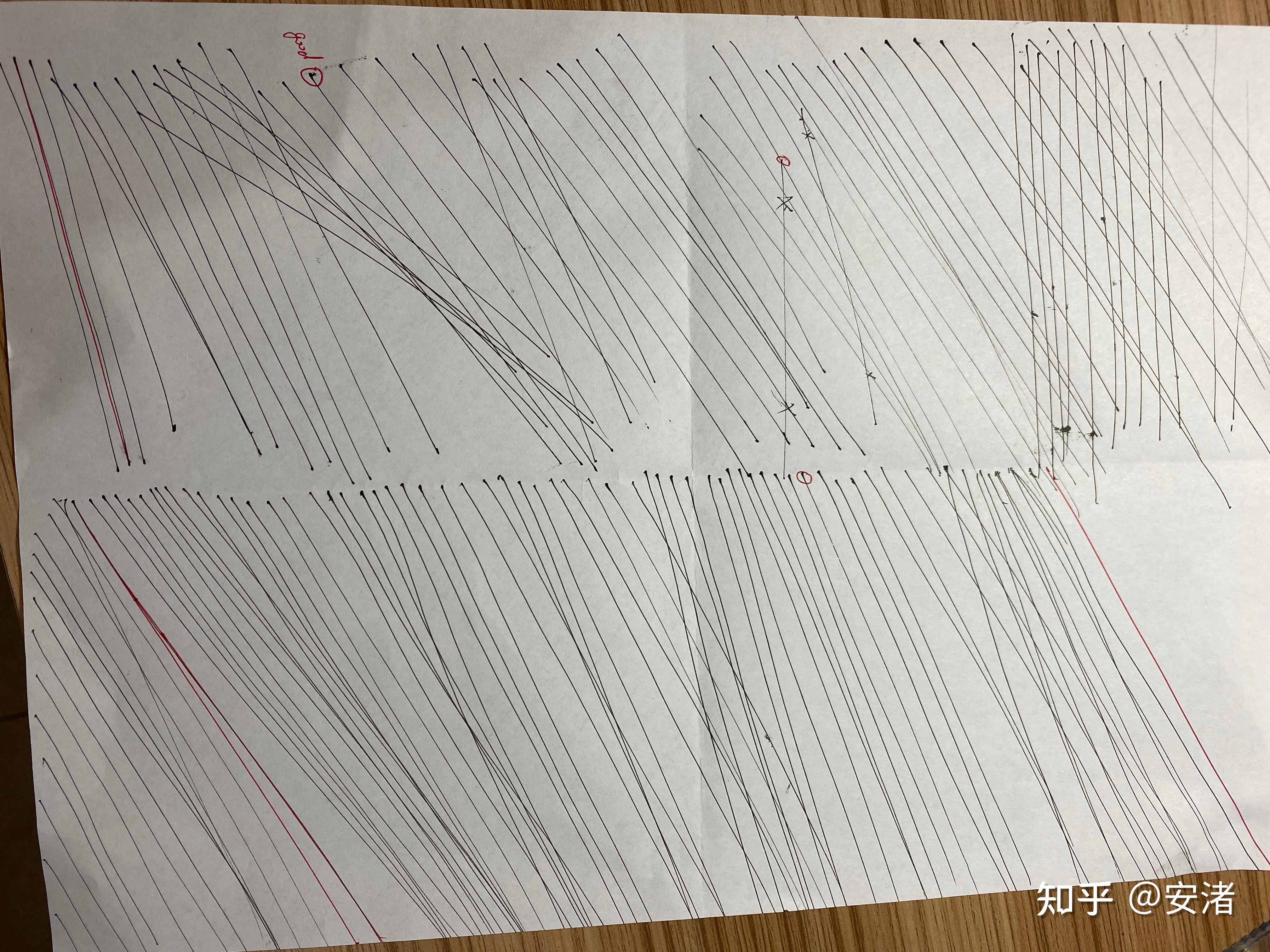 长直线手绘练习